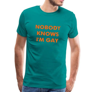 Nobody Knows Unisex Pride T-Shirt - Breaking Free Industries