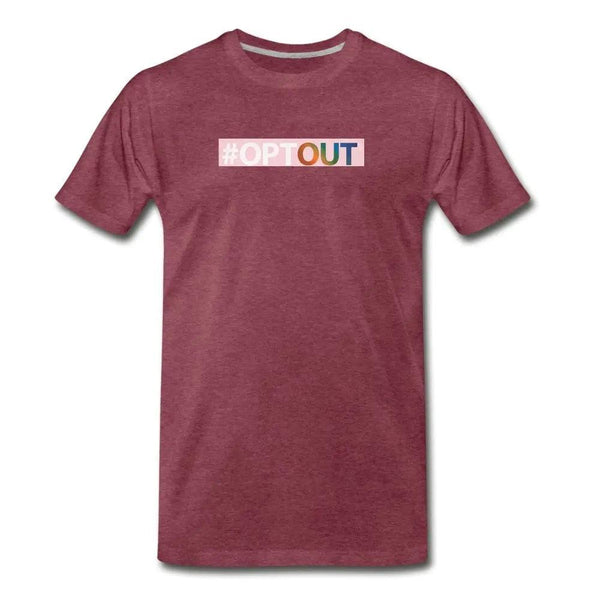 #OPTOUT Unisex Pride T-Shirt - Breaking Free Industries