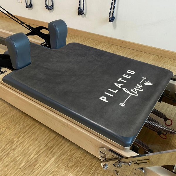 Pilates Love Reformer Mat- Black - Breaking Free Industries