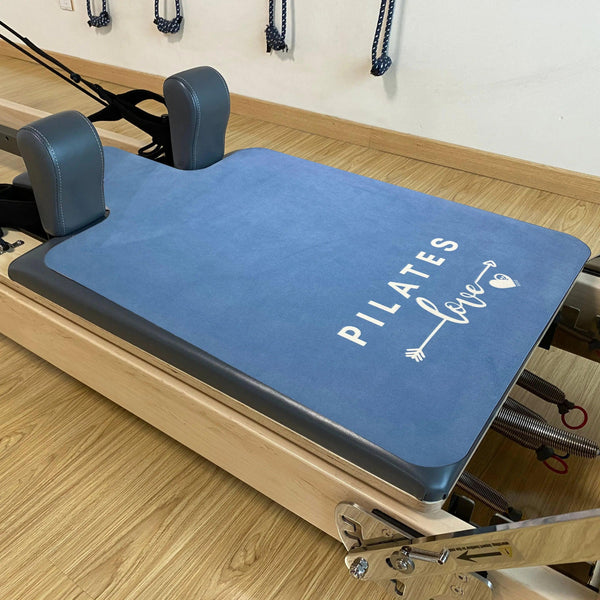 Pilates Love Reformer Mat- Blue - Breaking Free Industries
