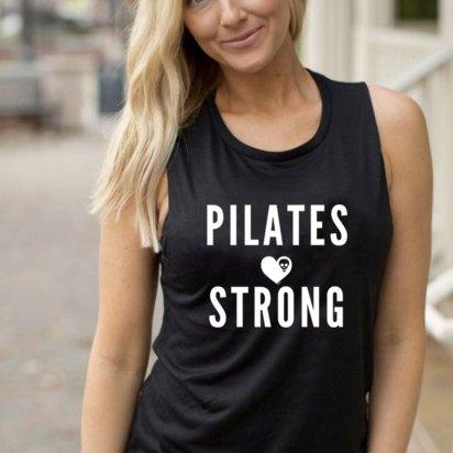 Pilates Strong Muscle Tank Top - Breaking Free Industries
