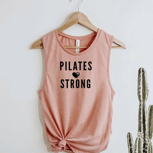 Pilates Strong Muscle Tank Top - Breaking Free Industries