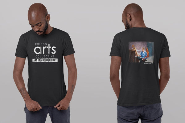 Prison Arts Collective Light in the Dark Cotton Tee Shirt - Breaking Free Industries