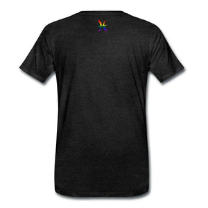 Rainbow Butterfly On Neck Unisex Pride T-Shirt - Breaking Free Industries