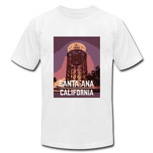 Santa Ana California Water Tower Silhouette T-Shirt - Breaking Free Industries