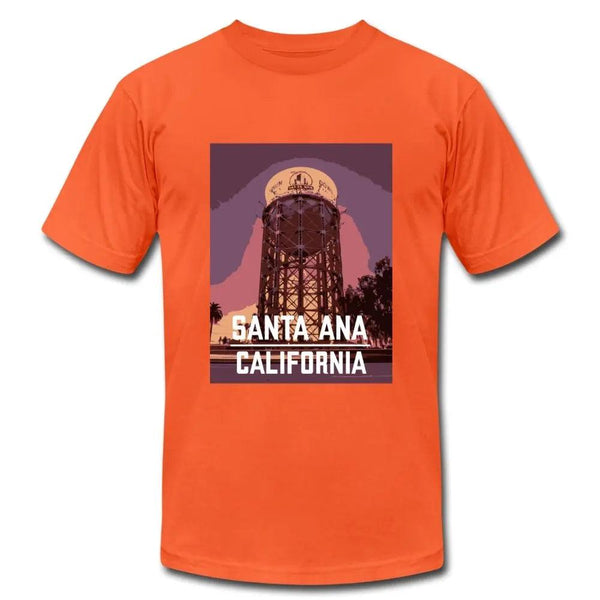 Santa Ana California Water Tower Silhouette T-Shirt - Breaking Free Industries