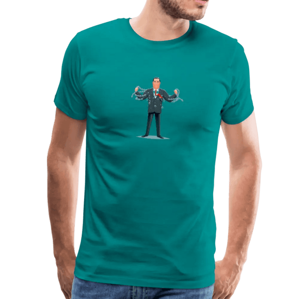 I Have The Strength Men's Premium T-Shirt - teal