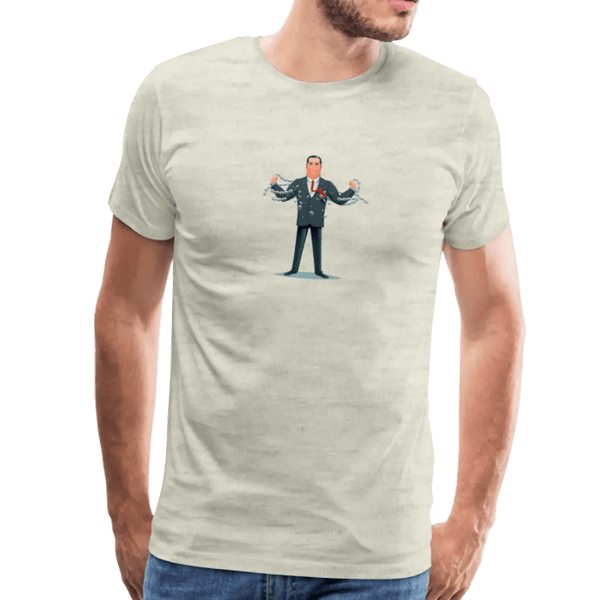 I Have The Strength Men's Premium T-Shirt - heather oatmeal