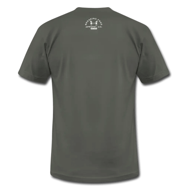 Breaking Free - This Shirt Creates Opportunity Unisex T-Shirt - asphalt