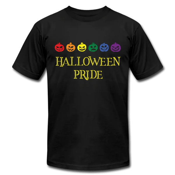 Halloween Pride Pumpkin T-Shirt - black