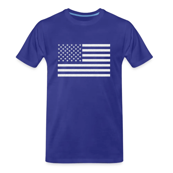 United States of Kush Organic Unisex T Shirt - royal blue