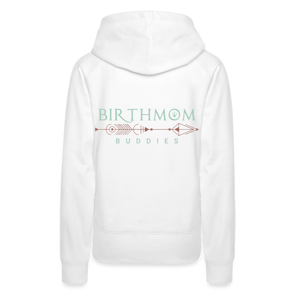 Birthmom Buddies Women's Hoodie - white