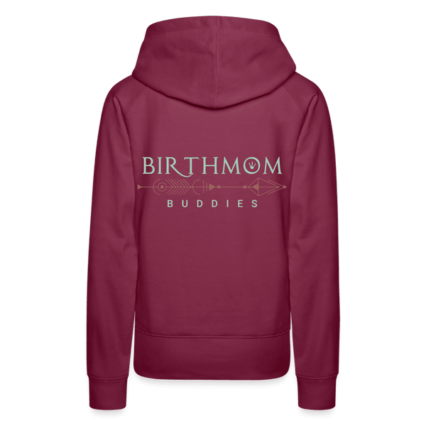 Birthmom Buddies Women's Hoodie - burgundy