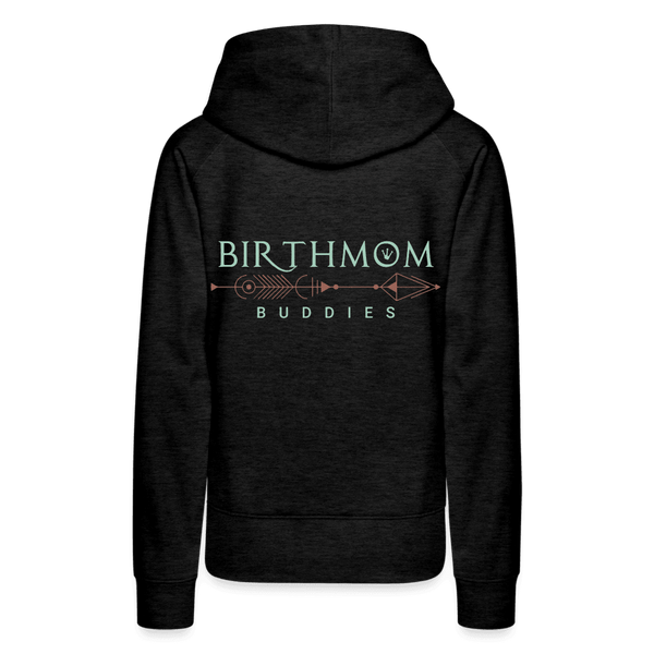 Birthmom Buddies Women's Hoodie - charcoal grey