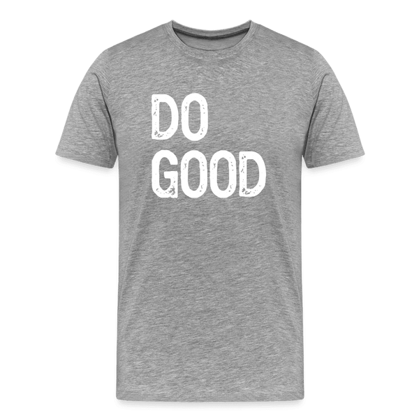 Do Good Tee Shirt - heather gray