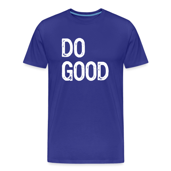 Do Good Tee Shirt - royal blue