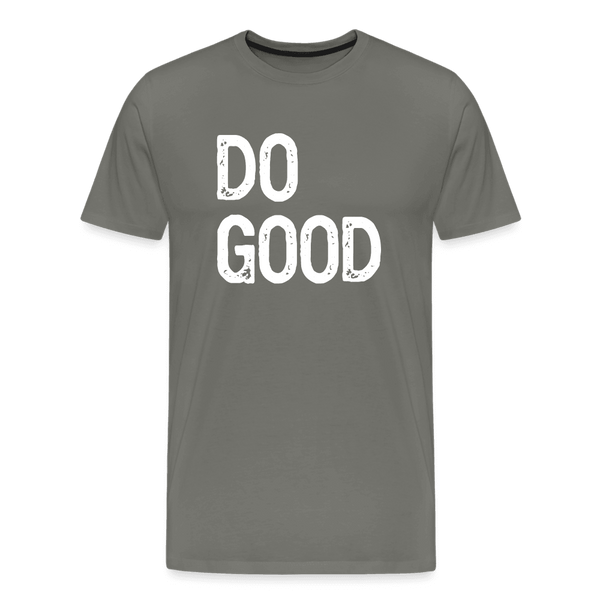 Do Good Tee Shirt - asphalt gray