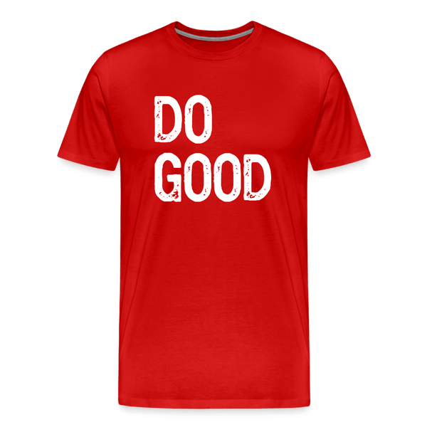 Do Good Tee Shirt - red