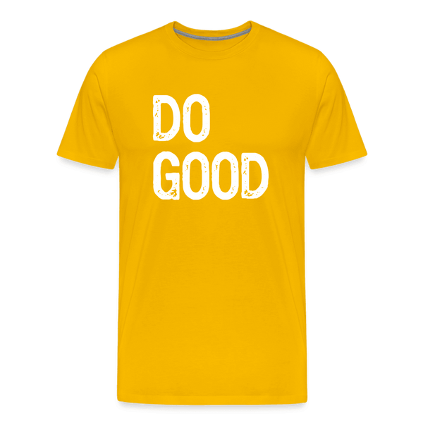 Do Good Tee Shirt - sun yellow