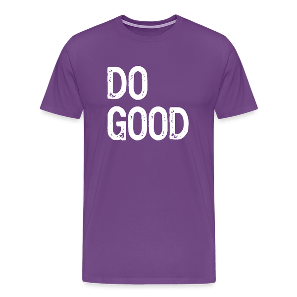 Do Good Tee Shirt - purple