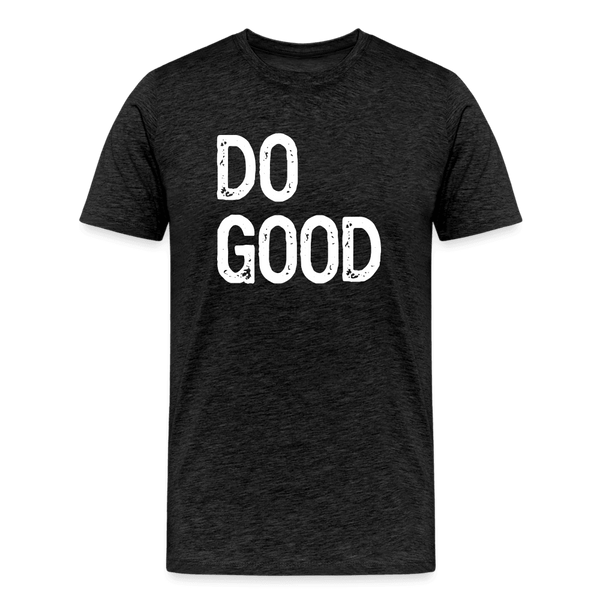 Do Good Tee Shirt - charcoal grey