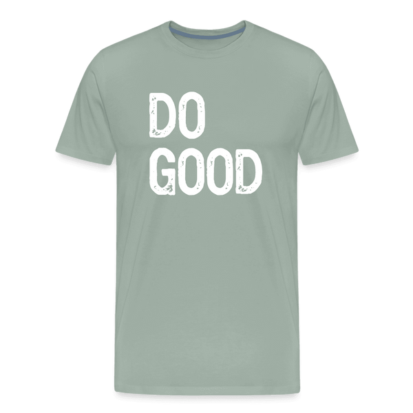 Do Good Tee Shirt - steel green