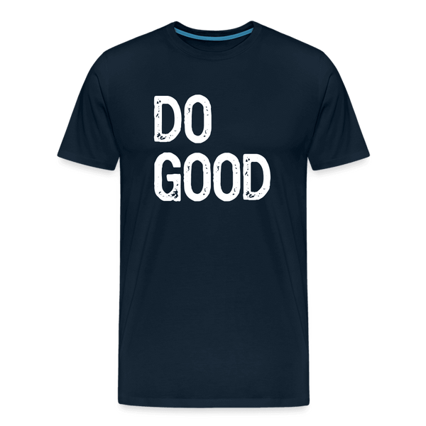 Do Good Tee Shirt - deep navy