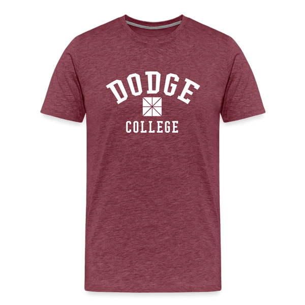 Dodge College Chapman - heather burgundy