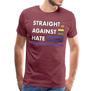 Straight Against Hate Premium T-shirt - Breaking Free Industries