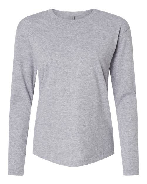 Next Level Women's Cotton Relaxed Long Sleeve T-Shirt | 3911 - Next Level - Custom Apparel by Breaking Free Industries