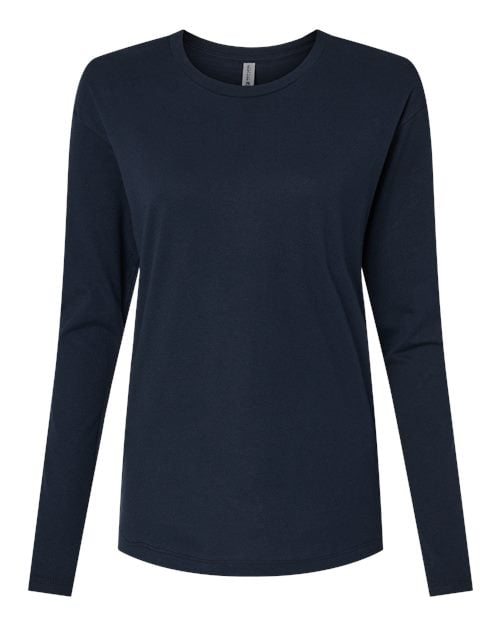 Next Level Women's Cotton Relaxed Long Sleeve T-Shirt | 3911 - Next Level - Custom Apparel by Breaking Free Industries
