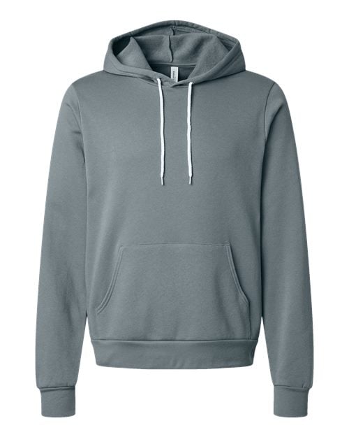 Bella+Canvas 3719 Unisex Sponge Fleece Hoodie — Premium Customizable Hoodie — Asphalt