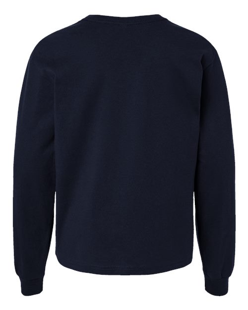 BELLA + CANVAS Youth 6oz Heavyweight Long Sleeve Tee | 3511Y - BELLA + CANVAS - Custom Apparel by Breaking Free Industries
