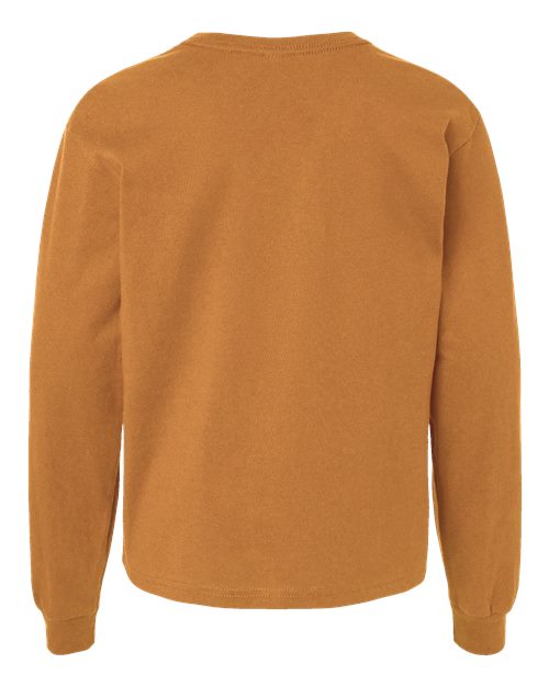 BELLA + CANVAS Youth 6oz Heavyweight Long Sleeve Tee | 3511Y - BELLA + CANVAS - Custom Apparel by Breaking Free Industries
