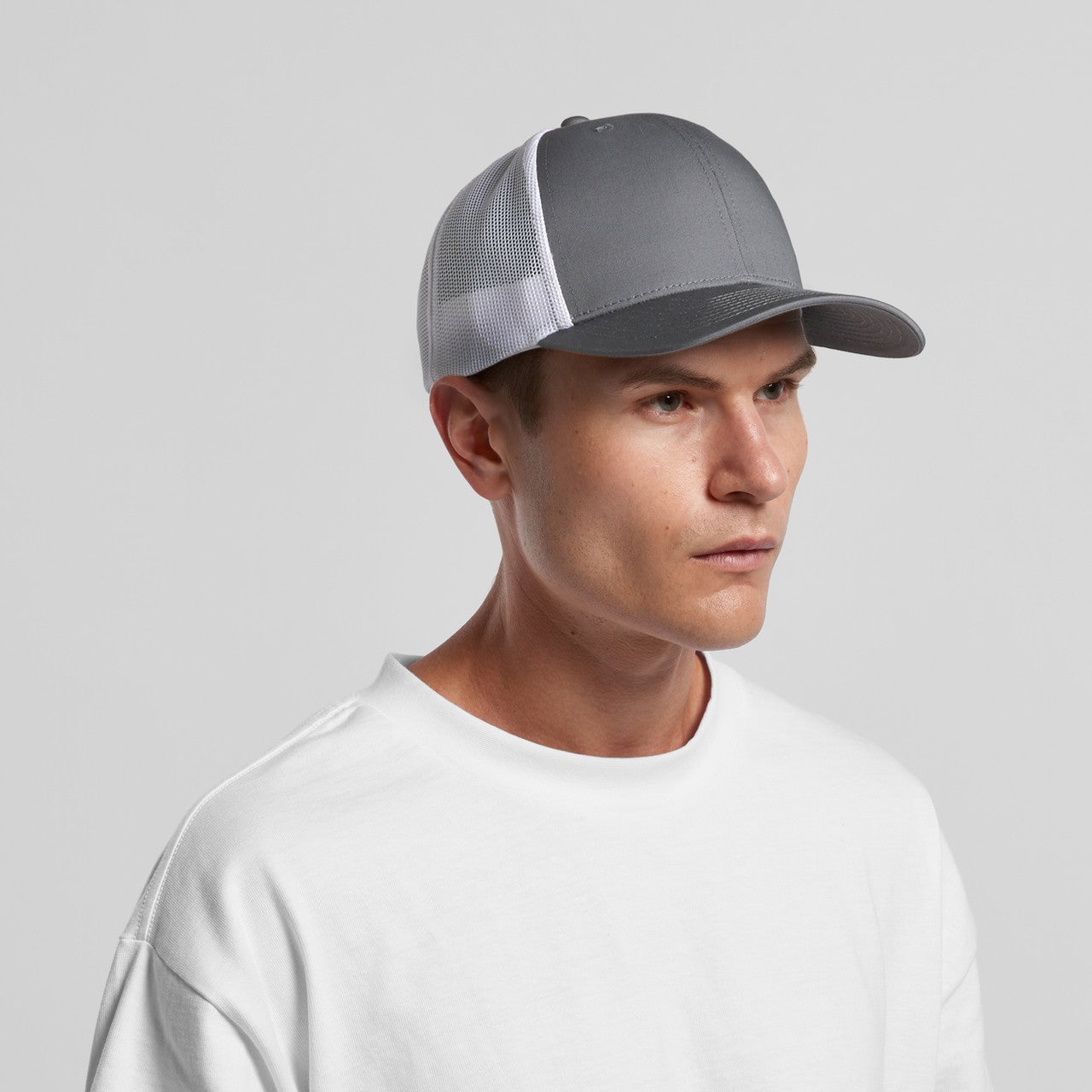 AS Colour Mesh Contrast Trucker Cap | 1191 - AS Colour - Custom Apparel by Breaking Free Industries
