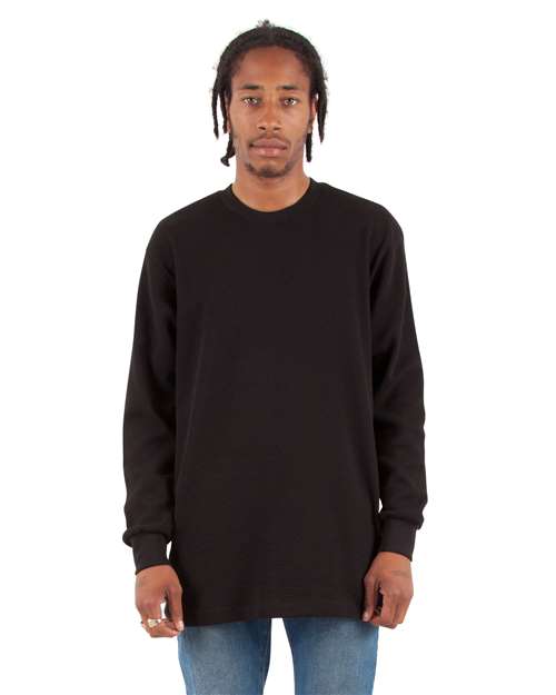 Shaka Wear Unisex Heavyweight Thermal Long Sleeve T Shirt | SHTHRM - Shaka Wear - Custom Apparel by Breaking Free Industries