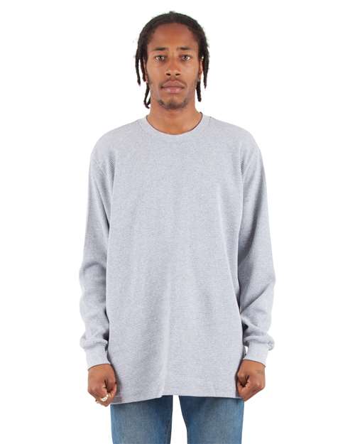 Shaka Wear Unisex Heavyweight Thermal Long Sleeve T Shirt | SHTHRM - Shaka Wear - Custom Apparel by Breaking Free Industries