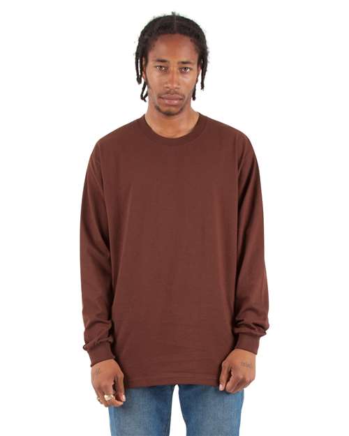 Shaka Wear Unisex Tall Max Heavyweight Long Sleeve T-Shirt | SHMHLS - Shaka Wear - Custom Apparel by Breaking Free Industries