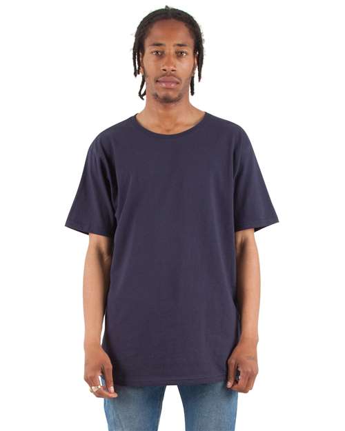 Shaka Wear Unisex Curved Hem Long T Shirt | SHCLT - Shaka Wear - Custom Apparel by Breaking Free Industries