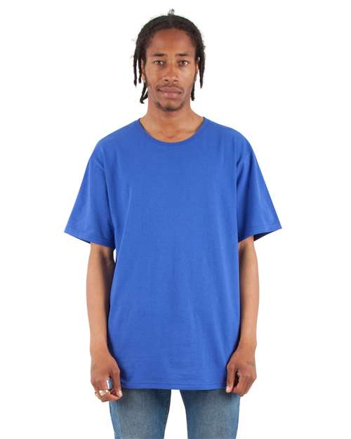 Shaka Wear Unisex Curved Hem Long T Shirt | SHCLT - Shaka Wear - Custom Apparel by Breaking Free Industries