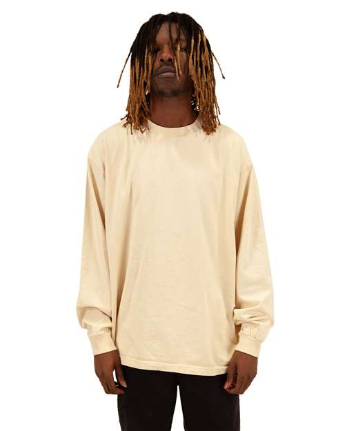 Shaka Wear Unisex Max Heavyweight Garment-Dyed Long Sleeve T-Shirt - Shaka Wear - Custom Apparel by Breaking Free Industries