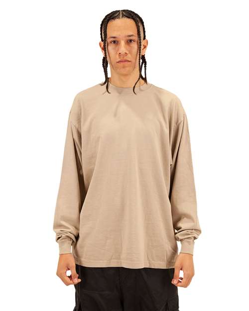 Shaka Wear Unisex Max Heavyweight Garment-Dyed Long Sleeve T-Shirt - Shaka Wear - Custom Apparel by Breaking Free Industries
