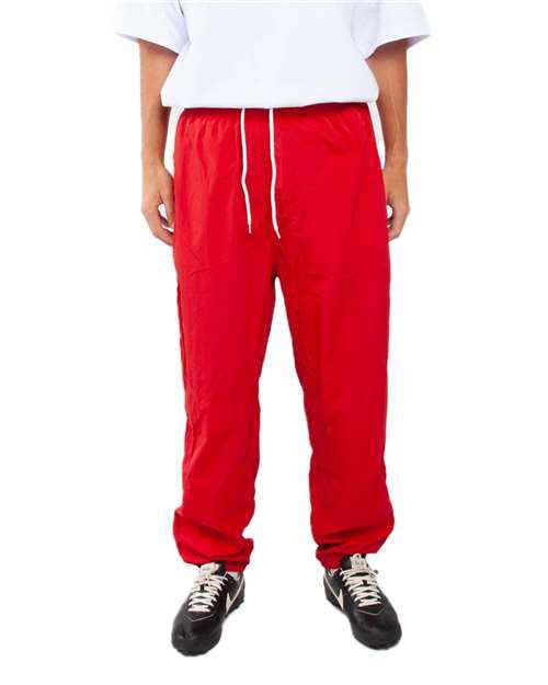 Shaka Wear Unisex Nylon Track Pants | SHNTP - Shaka Wear - Custom Apparel by Breaking Free Industries