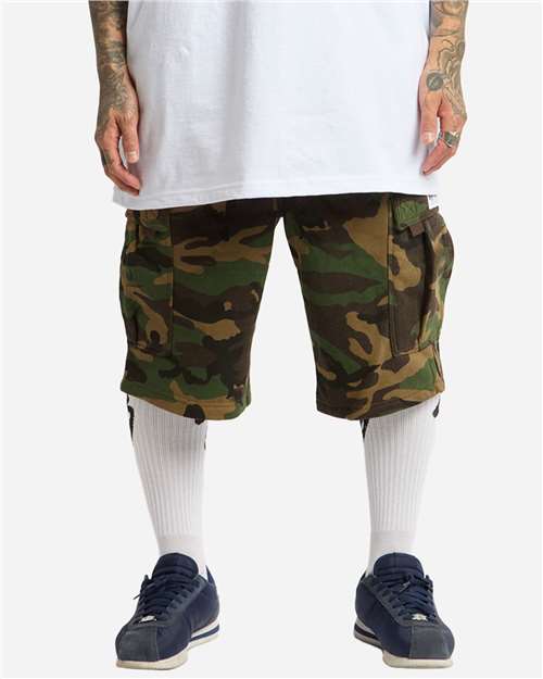 Shaka Wear Unisex Fleece Cargo Shorts | SHFCS - Shaka Wear - Custom Apparel by Breaking Free Industries