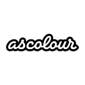 AS Colour Script Sticker | 1517 - AS Colour - Custom Apparel by Breaking Free Industries