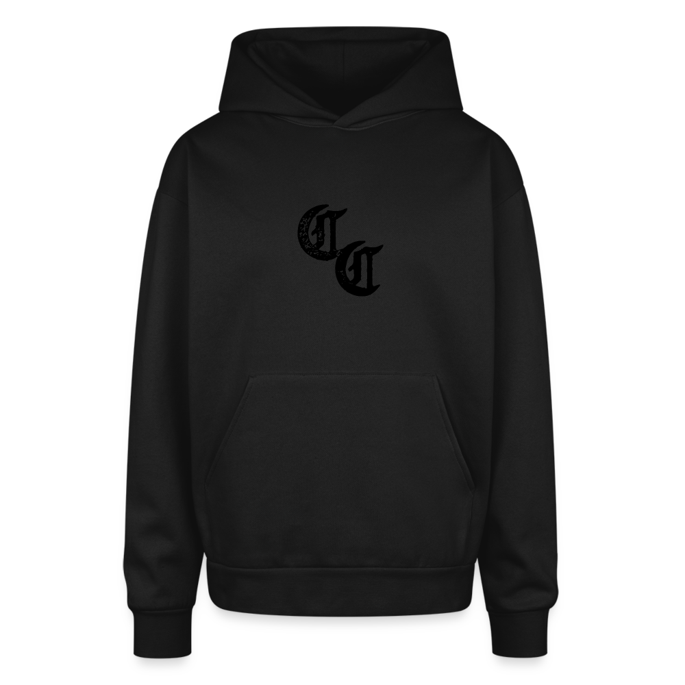 CC Oversized Hooded Sweatshirt - black