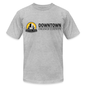 Downtown OC Santa Ana Heather Grey Tee - heather gray