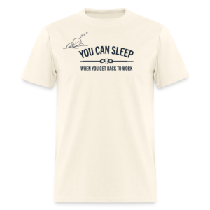 You can sleep when you get back - sweet cream heather