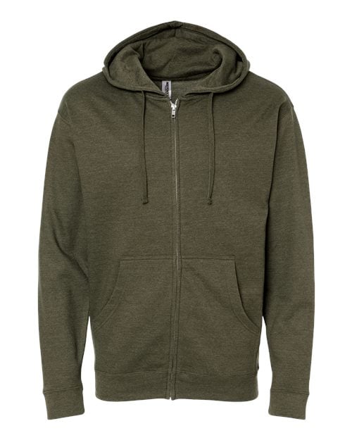 Independent Trading Co. Unisex Midweight Full Zip Hood - Independent Trading Co. - Custom Apparel by Breaking Free Industries