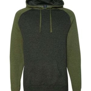 Independent Trading Co. Unisex Raglan Hooded Sweatshir - Independent Trading Co. - Custom Apparel by Breaking Free Industries
